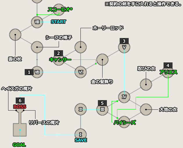 Ff12 クリスタル グランデの攻略マップ ザ ゾディアック エイジ Ps4 Hd