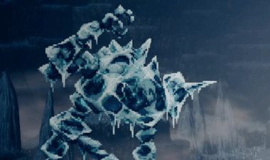 サブストーリー「凍土に眠る巨人」のボス「氷の巨人ヨトゥン」の画像